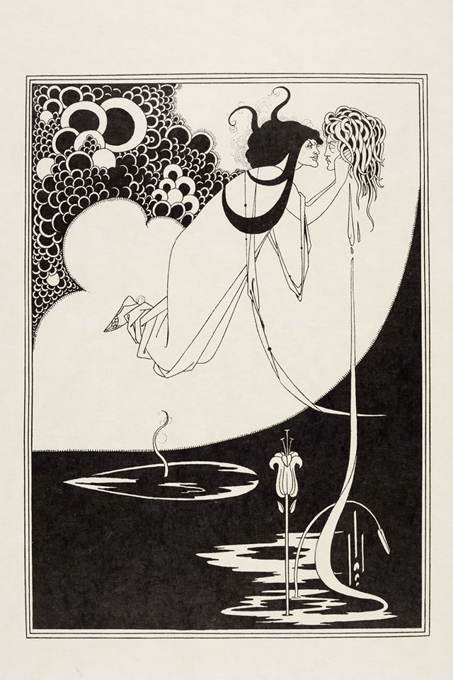 Aubrey Beardsley imzalı Salome afişi, 1893.