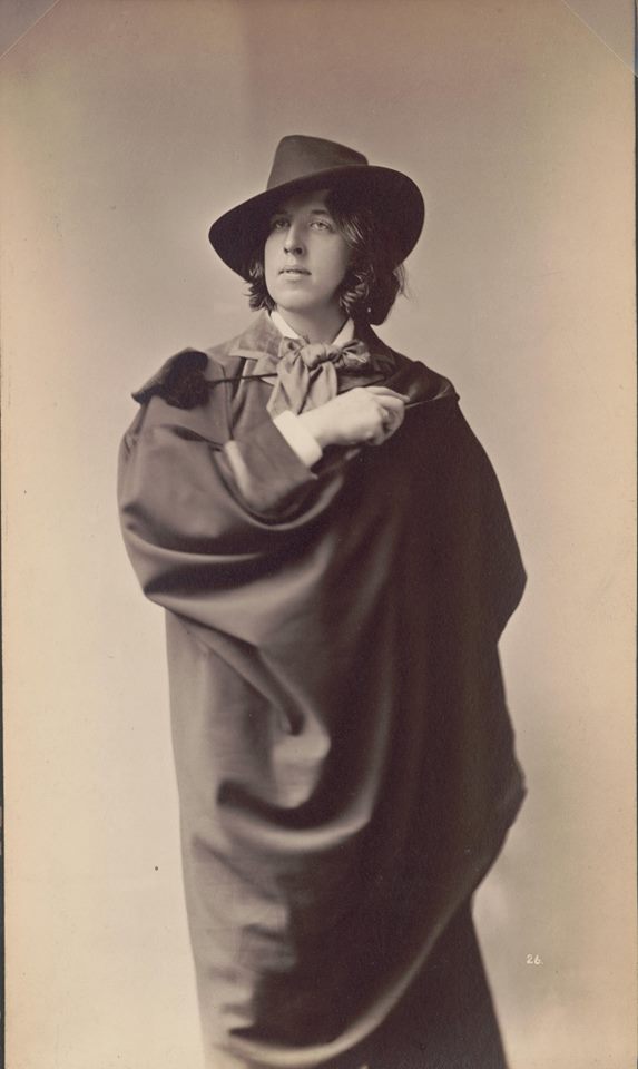 Napeoleon Sarony imzalı bir başka Wilde Portresi, 1882.